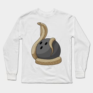 Snake Bowling Bowling ball Long Sleeve T-Shirt